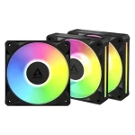 ARCTIC BioniX P14 A-RGB čierna 3 ks / Ventilátor / 140 mm / A-RGB / Daisy-chain (ACFAN00341A)