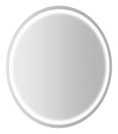 SAPHO - NYX guľaté zrkadlo s LED osvetlením, priemer 70cm NY700
