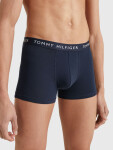 Pánske trenírky 3-PACK LOGO WAISTBAND ESSENTIAL TRUNKS UM0UM022030SF tmavo modrá - Tommy Hilfiger SM