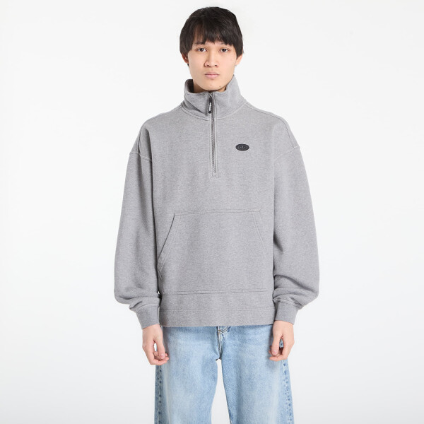 Mikina adidas 90S Alternative Sport Half Zip Graphic Fleece Sweatshirt Core Heather XL