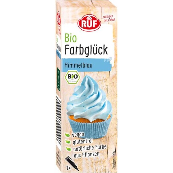 Gélová farba modrá BIO 25 g - RUF - RUF
