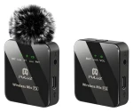 Puluz PU3153B / Bezdrôtový klopový mikrofón / TX + RX / 2,4 GHz / dosah 10 m (PU3153B)