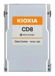 KIOXIA CD8- R 7.68 TB / 2,5" PCIe 4.0 x4 / TLC / R: 7100 MB/s / W: 6000 MB/s / MTBF 2,5 mil. h / 5y (KCD8XRUG7T68)