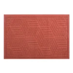 Spirella CUBO kúpeľňová predložka 50 x 80 cm terakota / bavlna / protišmyková (7610583215918)