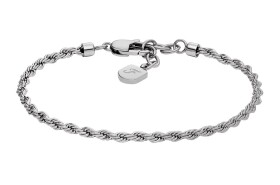 Fossil Elegantný pánsky náramok z ocele Valis JF04822040