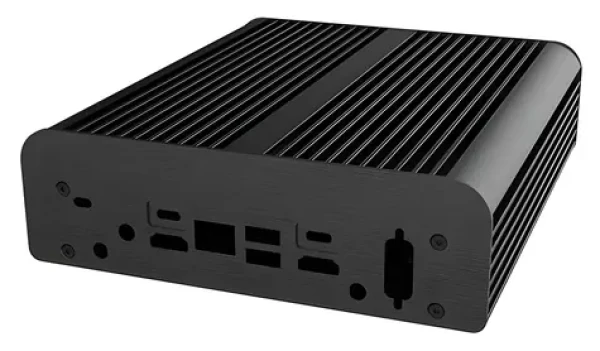 Akasa Newton TN UCFF čierna / Mini ITX / hliník / OEM / bez ventilátora (A-NUC63-M1B)