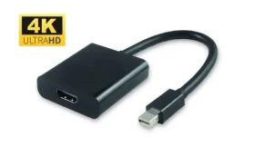 MicroConnect Adapter Active mini DisplayPort 1.2 (M) - HDMI (F) čierna / 4K @ 60Hz / 21.6Gbit/s (MDPHDMI6B)