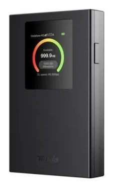 Tenda MF6 / Mobilný 4G router / Wi-Fi 6 AX300 / LCD displej / batéria 2100 mAh / WPA3 (75012056)