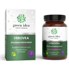 GREEN IDEA Vrbovka bylinný extrakt na prostatu a močové cesty 60 kapsúl