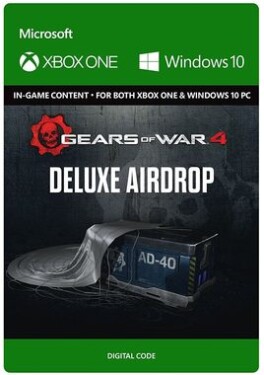 XONE Gears of War 4: Deluxe Airdrop / Elektronická licencia / Akčné / Angličtina / od 18 rokov / Herný obsah (7LM-00015)