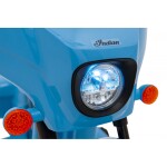 Mamido Detská elektrická motorka Chopper INDIAN modrá