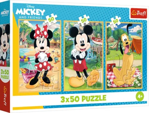 Trefl Puzzle Mickey Mouse: Dovolenka