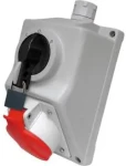 Elektromet C16-18 / Inštalačná sada so zásuvkou / 4P / 16A / IP54 (971601)