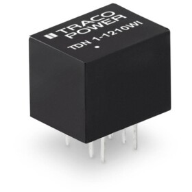 TracoPower TDN 1-1210WI DC / DC menič napätia, DPS 12 V/DC +3.3 V/DC 300 mA 1 W Počet výstupov: 1 x; TDN 1-1210WI