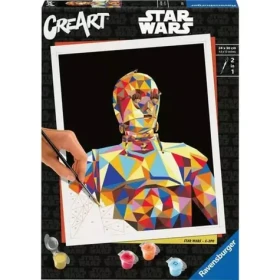 Ravensburger CreArt Star Wars - C-3PO - maľovanie podľa čísel