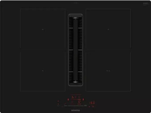 Siemens iQ500 ED711HQ26E, Black, Built-in, 70 cm, Zone induction hob, Ceramic, 4 zone(s)