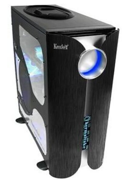 THERMALTAKE VA9003BWS KANDALF SUPERTOWER / BigTower / Bez zdroja / priehľadná bočnica / E-ATX, ATX, BTX / čierna (VA9003BWS)