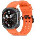 Tech-Protect Silicone Air oranžová / Remienok / pre Samsung Galaxy Watch Ultra 47 mm / Silikónový
