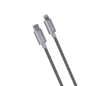 Epico pletený kábel USB-C na Lightning 60W 1.8m - vesmírne šedá (9915101300184)