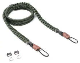 C-ROPE Traveler Olive / Popruh na fotoaparát / Paracord / dĺžka 100 cm / nosnosť 40 kg (CRP-TRL-100-OLV)