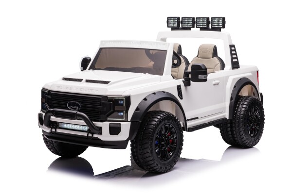 Mamido Mamido Elektrické autíčko Ford Super Duty 4x4 biele