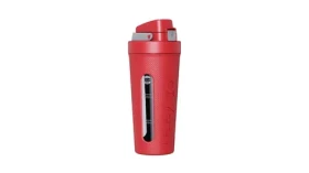 NAIPO Oyeet Shaker červená / na miešanie koktailov / 700 ml (712376778666)