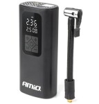 AMiO Kompresor samochodowy bezprzewodowy akumulátorowy powerbank LED USB-C 40W AMIO-04377