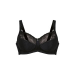 Mäkká podprsenka Eloise . 5296 čierna - RosaFaia 001 black 95G