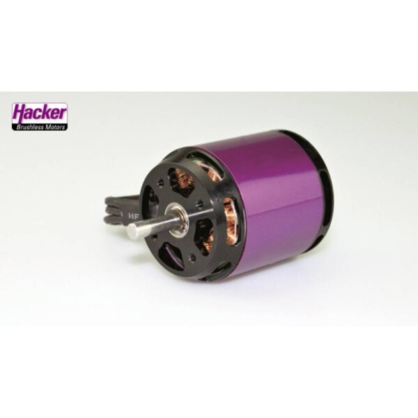 Hacker A40-10L V4 8-Pole brushless elektromotor pre modely lietadiel KV (ot./min / V): 1100 Počet závitov: 10; 33726618