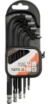 YATO YT-0560 / Sada kľúčov imbus s guličkou 10 ks dlhšia (YT-0560)