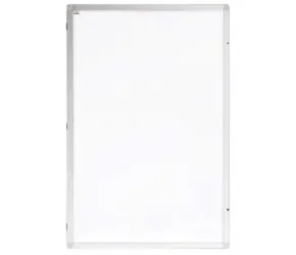 2x3 Vertikálna vitrína Eco 60 x 90 cm / lakovaná výplň (5907695601794)