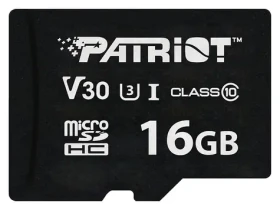 Patriot VX V30 U3 / Pamäťová karta microSDHC / 16GB / UHS-I U3 / V30 / Class 10 / 90 MB/s (PSF16GVX31MCH)
