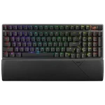 Asus ROG Strix Scope II 96 čierna / Bezdrôtová herná klávesnica / mechanická / ROG NX Snow / RGB / BT / USB / CZ/ SK (90MP037A-BKZA00)