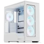 AeroCool D520A biela / Skriňa / Midi Tower / ATX / tvrdené sklo / RGB (ACCM-DS05143.21)