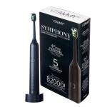 VITAMMY SYMPHONY Black Sonická zubná kefka s vysokou vibračnou silou