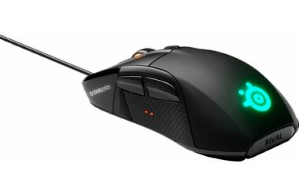 SteelSeries Rival 710 čierna / Herná myš / optická / 12000DPI / USB / 7 tlačidiel (62334)