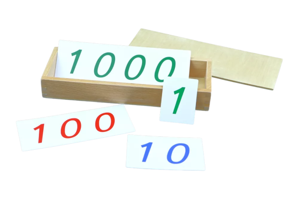 Moyo Montessori Moyo Montessori Veľké číslice k perlovému materiálu