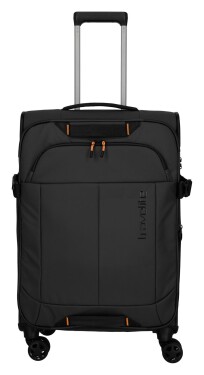 Stredný textilný kufor na kolieskach Travelite Briize M Black