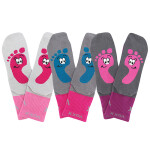 Ponožky Voxx Barefootik mix B holka, 3 páry Veľkosť ponožiek: 25-29 EU EUR