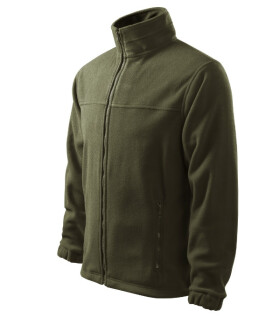 Bunda fleece pánska vojenská S