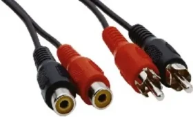 PremiumCord Kábel 2x Cinch-2x Cinch, M/F 10m (8592220012403)