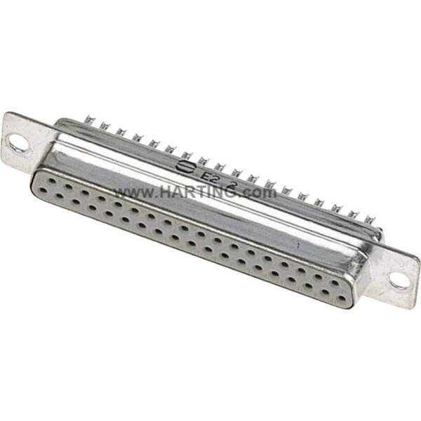 HARTING 09670094715 D-SUB zásuvková lišta 180 ° Pólov: 9 spájkovaný 1 ks; 09670094715