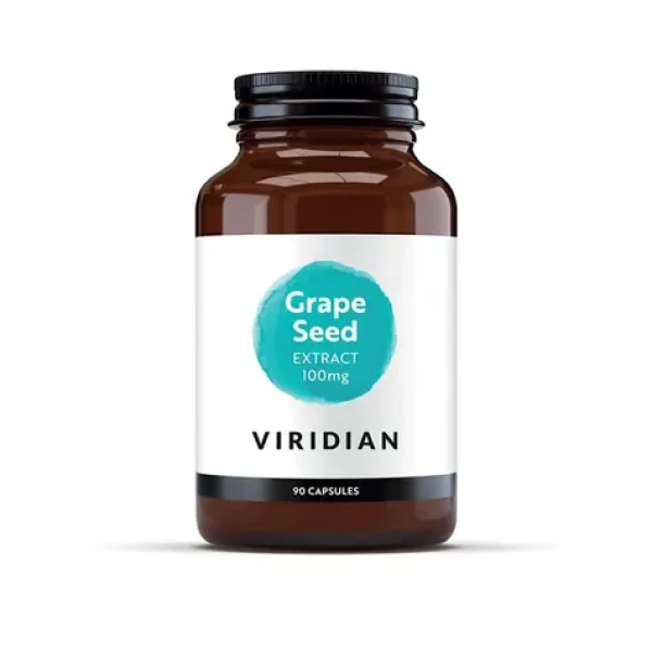 Viridian Grape Seed 90 cps (Hroznové jadierka) (11942)