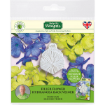 Silicone formička žilkovní Hydrangea 4 cm - Katy Sue - Katy Sue