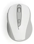 HAMA WM-400 biela / Bezdrôtová optická myš / tichá / 1600 dpi / 6 tlačidiel / 2.4 GHz