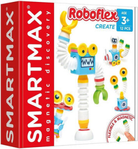 SMARTMAX Magnetická stavebnica Roboti 12 dielikov