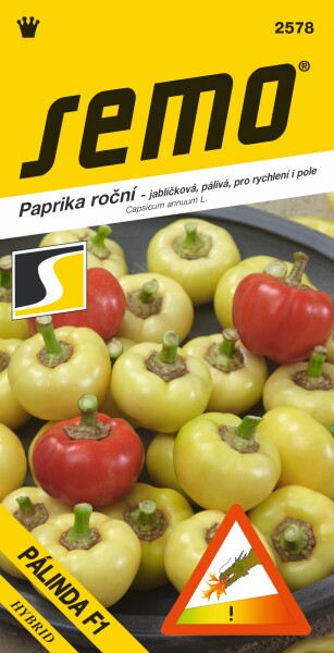 SEMO Paprika ročná PÁLINDA F1 - stredne pálivá