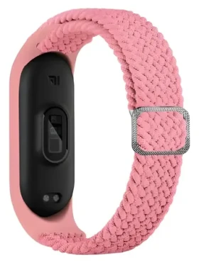Beline Textile ružová / Opasok pre XIAOMI Mi Band 3/4 / textilný