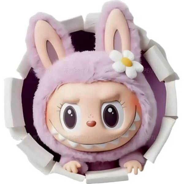 Jedlý papier na vystřihnutí Labubu kuk z torty 19,5 cm - Pictu Hap - Magic - Magic
