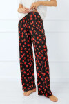 Talianska móda Cherry long length sp. farba:print/black XL